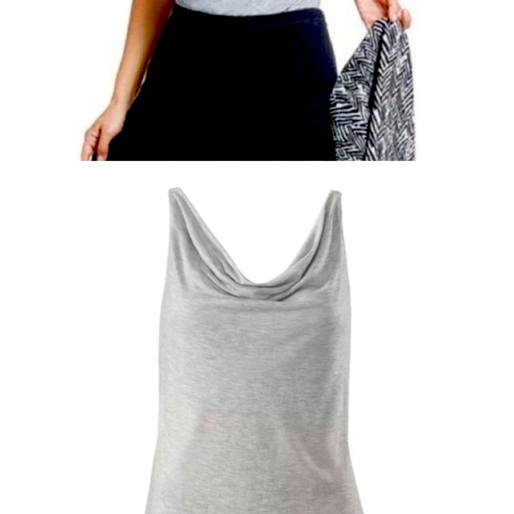 Cabi Grace tank. Soft draping tank can be worn in summer or as a layering piece